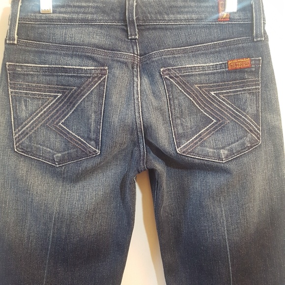 7 For All Mankind Flynt Flare Jeans - Picture 4 of 7